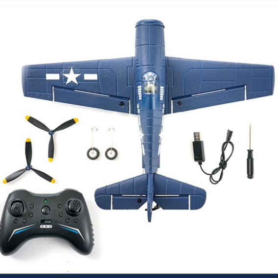 Kids' Toys Channel - طائرة Fx9503 RC طراز F6F Hellcat