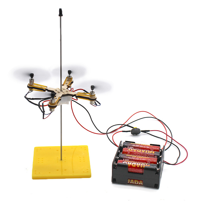 Kids Toys Helicopter - 1 قطعة DIY الطائرة بدون طيار