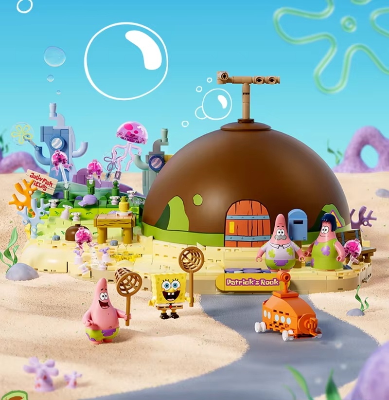 مجموعة مكعبات بناء سبونج بوب م - مراجعة Kids Xbox Toys وسعره