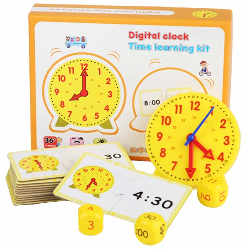 ساعة مونتيسوري للأطفال، ألعاب  - مراجعة Kid Toys Ads وسعره
