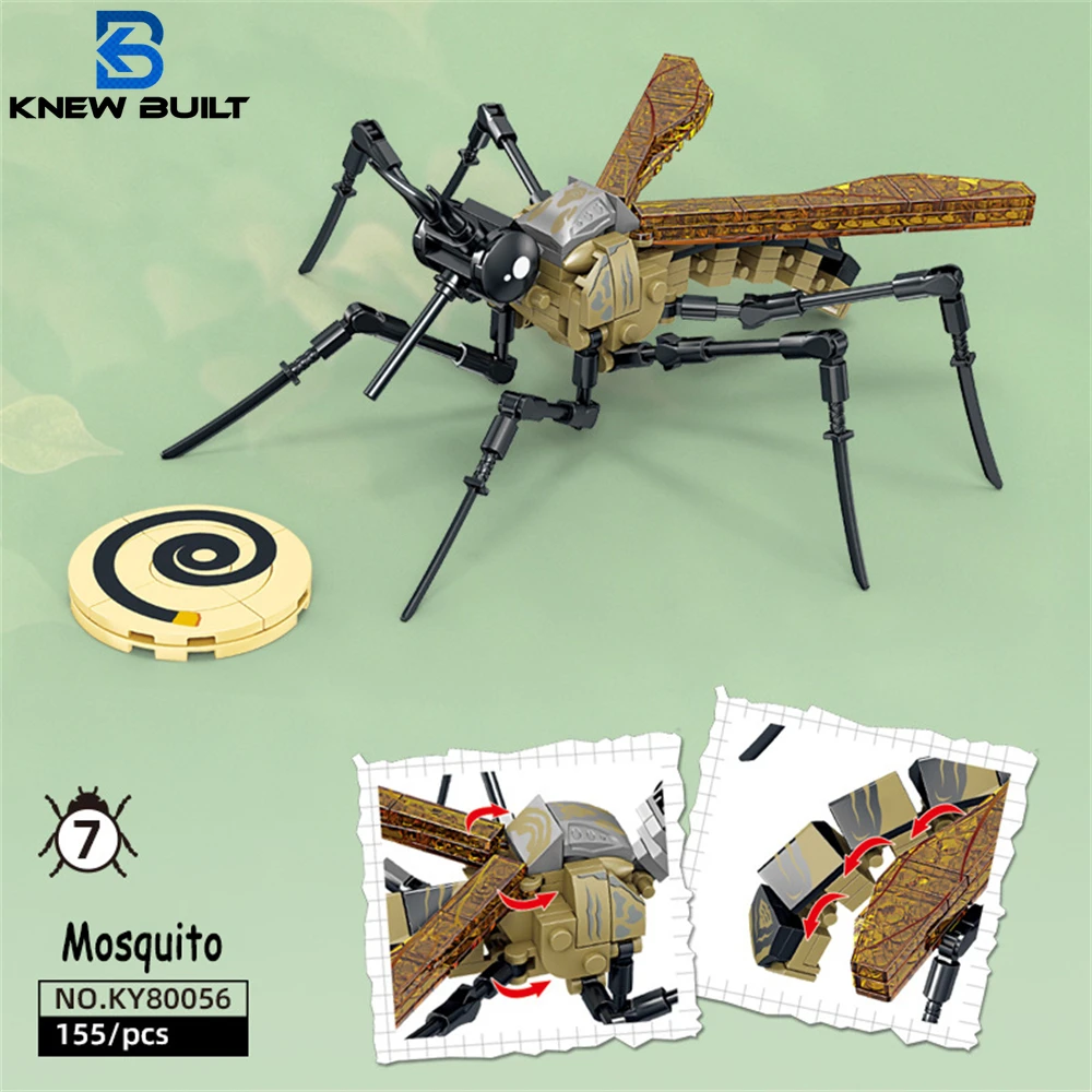مجموعة ألعاب كتل بناء الحشرات  - مراجعة Kid Toys And More وسعره