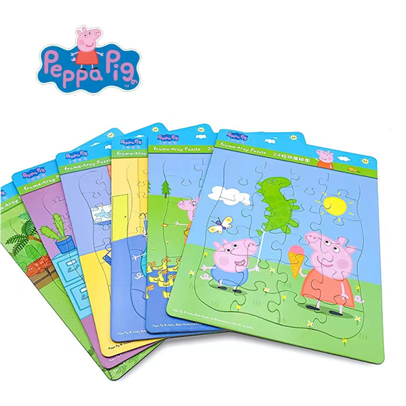 شخصيات Peppa Pig ألغاز الصور ا - مراجعة Kids Toys 3 Year Old وسعره