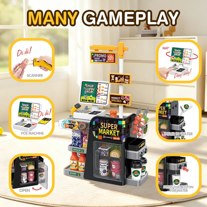 آلة تسجيل نقدي مصغرة محاكية لل - مراجعة Toy Cash Register وسعره