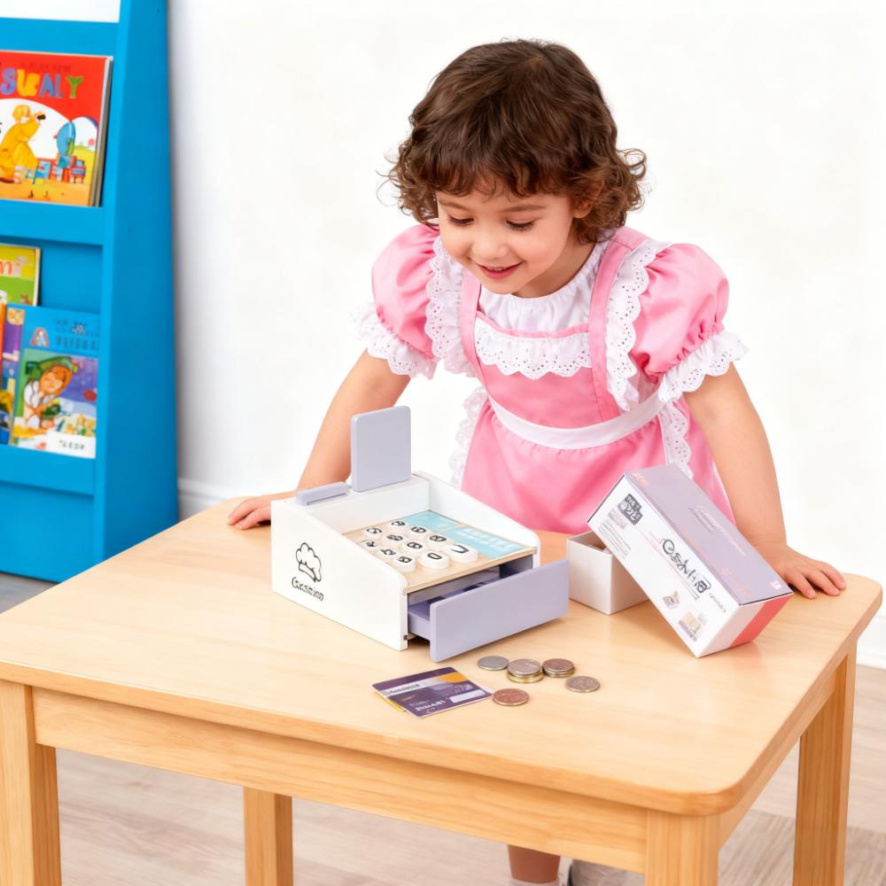 مجموعة ألعاب التظاهر المدفوعات - مراجعة Toy Cash Register وسعره