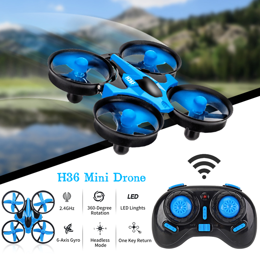طائرة بدون طيار صغيرة JJRC H36 - مراجعة Kids Toys Helicopter وسعره