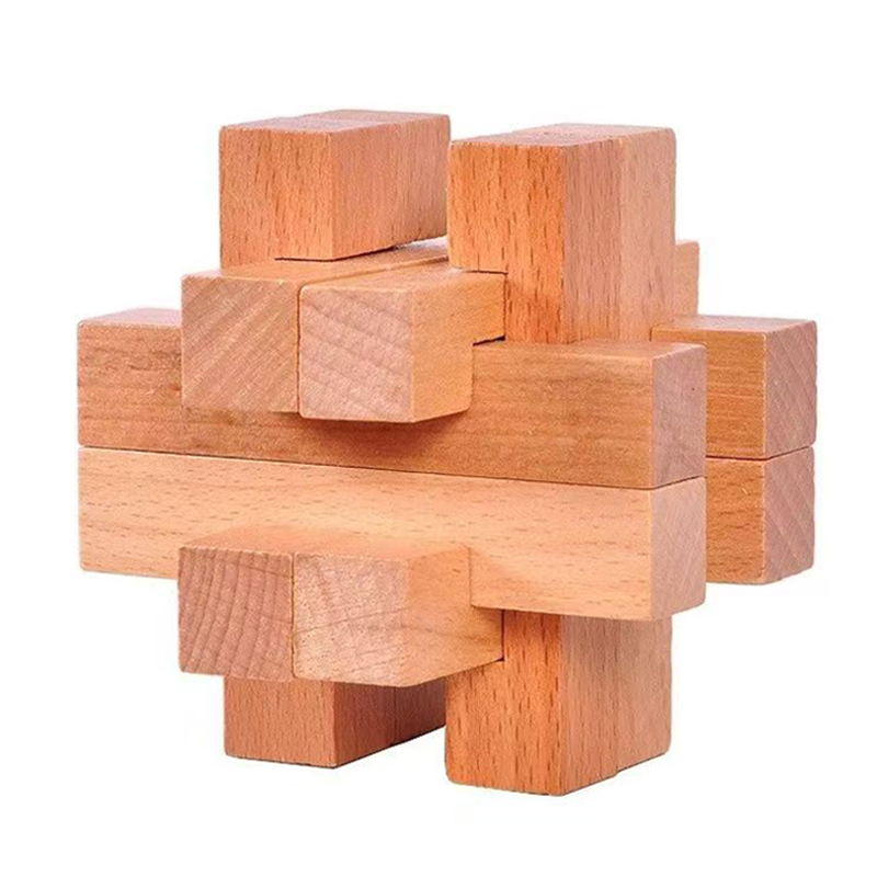 لعبة خشبية لتحدي الذكاء للبالغ - مراجعة Wooden Puzzle Kids وسعره