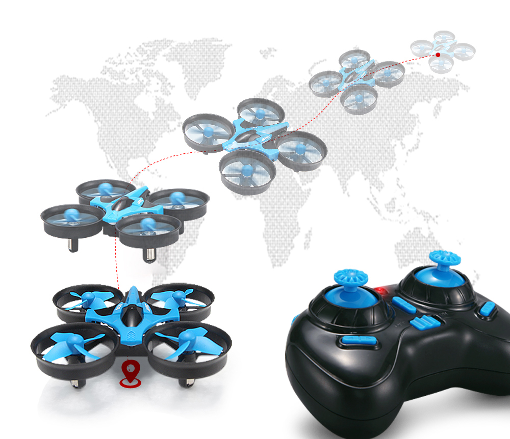 JJRC H36 Mini Rc Drone 4ch 6-A - مراجعة Kids Toys Helicopter وسعره
