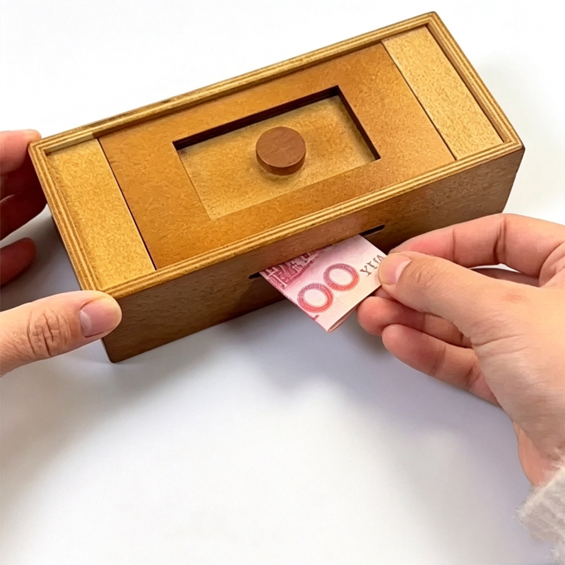 صندوق ألغاز خشبي مع حجرة سرية  - مراجعة Wooden Puzzle Kids وسعره